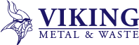 Viking metal and waste logo